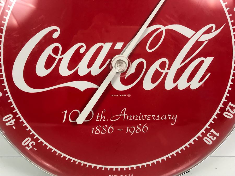 100th Anniversary Coca-Cola Thermometer Tru Temp [Photo 3]