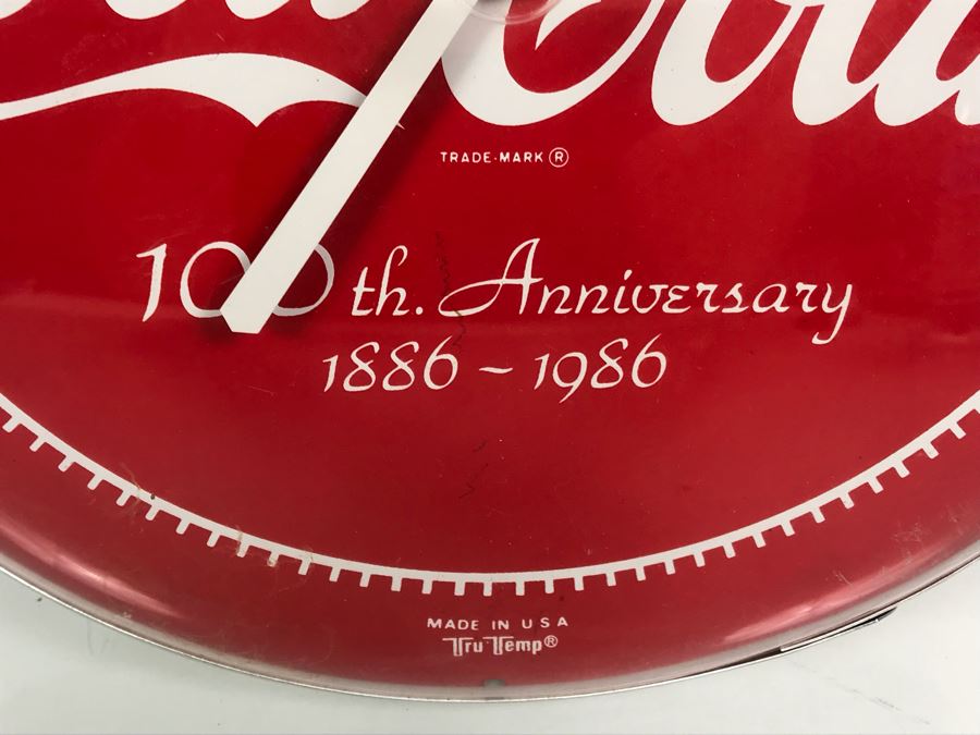 100th Anniversary Coca-Cola Thermometer Tru Temp [Photo 2]