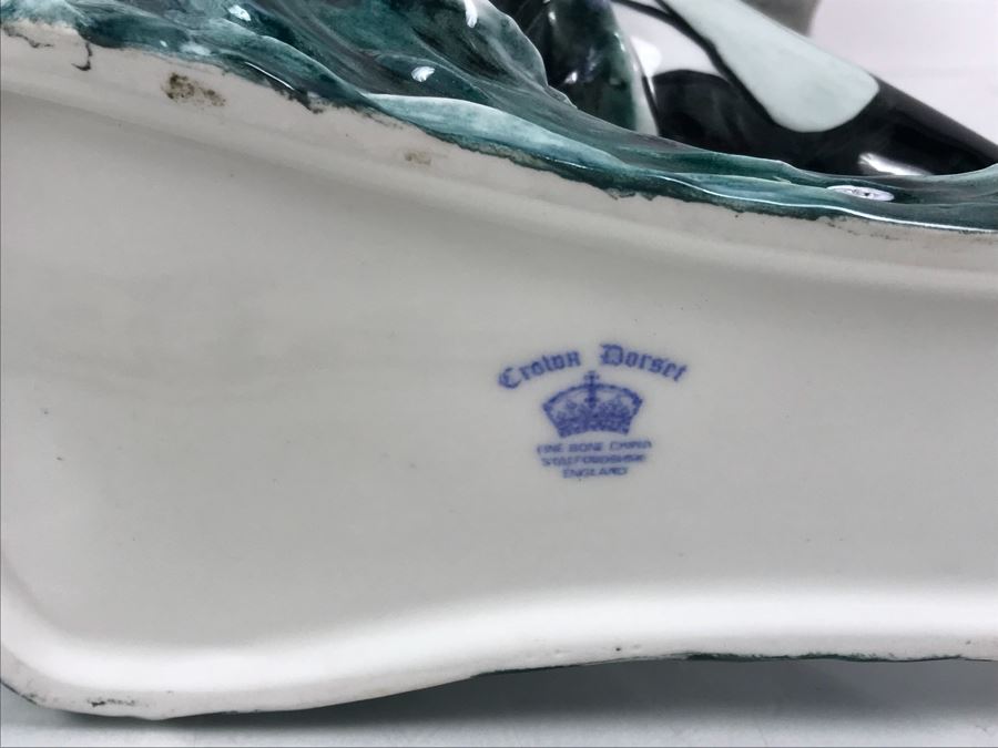 Collection Of Figural English Teapots By Andy Titcomb, Tony Wood, Beswick Ware And Crown Dorset Fine Bone China Staffordshire England Dolphin Rhinoceros [Photo 9]