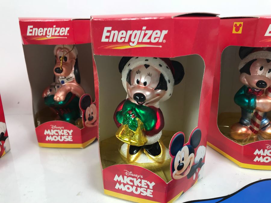 (5) Disney's Mickey Mouse Energizer Advertising Christmas Ornaments And Mickey Mouse And Donald Duck Wall Artwork [Photo 8]