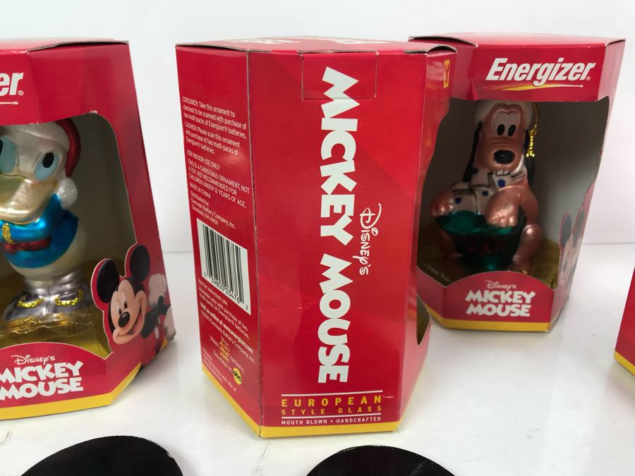 (5) Disney's Mickey Mouse Energizer Advertising Christmas Ornaments And Mickey Mouse And Donald Duck Wall Artwork [Photo 12]