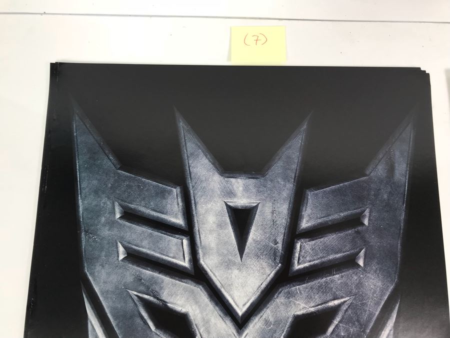(7) Copies Of TRANSFORMERS And (40) Copies Of 2008 StarTrek.com Movie Promotional Posters Comic Con [Photo 5]