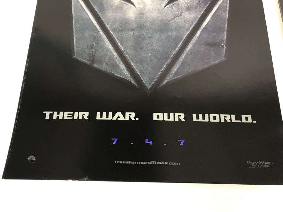(7) Copies Of TRANSFORMERS And (40) Copies Of 2008 StarTrek.com Movie Promotional Posters Comic Con [Photo 7]