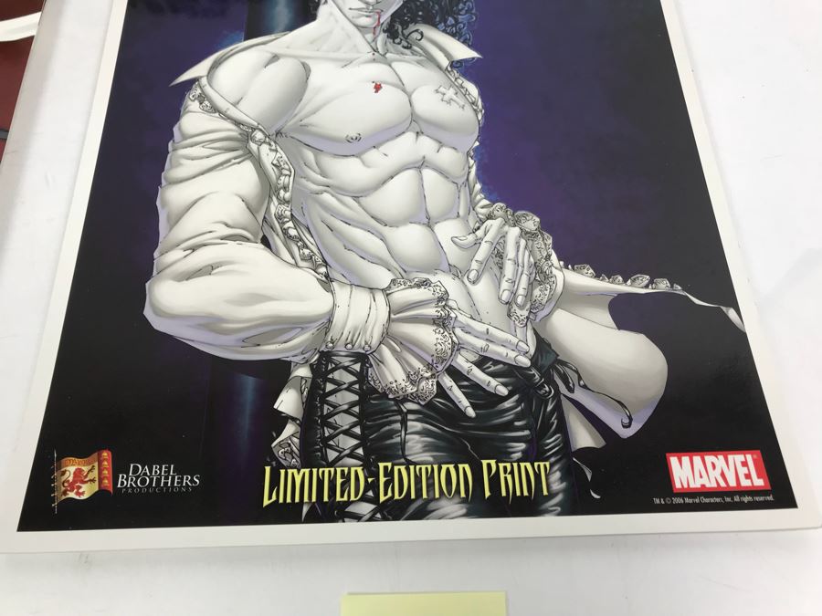 (16) Copies Of Afro Samurai Samuel L. Jackson (Double-Sided) And (22) Copies Of Anita Blake Limited Edition Marvel Print Movie Promotional Posters Comic Con [Photo 9]