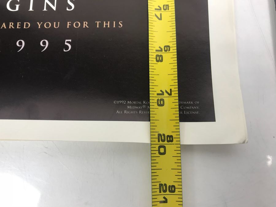 (3) Copies Of Mortal Kombat And (4) Copies Of Iron Man MARVEL Movie Promotional Posters Comic Con [Photo 11]