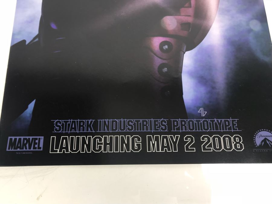 (3) Copies Of Mortal Kombat And (4) Copies Of Iron Man MARVEL Movie Promotional Posters Comic Con [Photo 8]