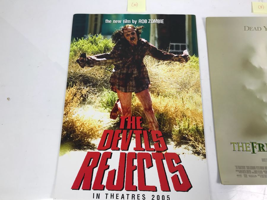 (10) Copies Of Rob Zombie's The Devil's Rejects And (8) Copies Of The Frighteners Movie Promotional Posters Comic Con [Photo 2]