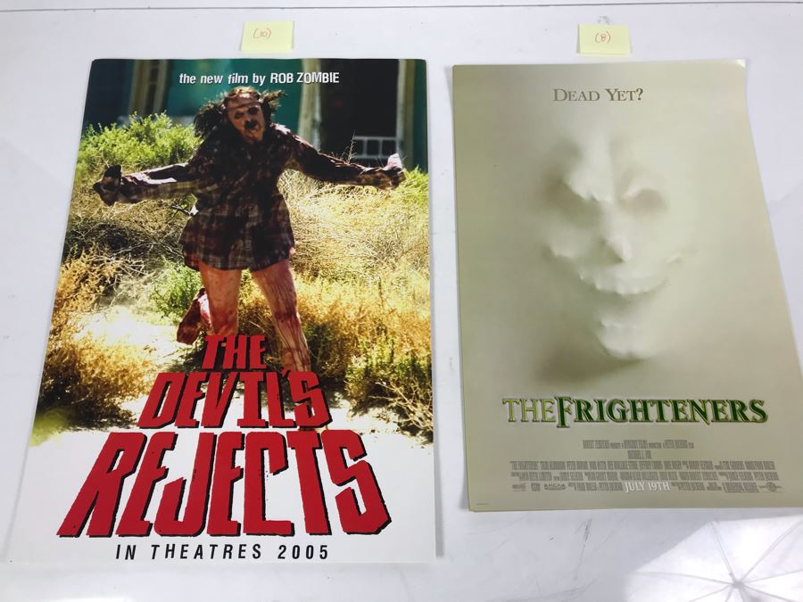 (10) Copies Of Rob Zombie's The Devil's Rejects And (8) Copies Of The Frighteners Movie Promotional Posters Comic Con [Photo 1]