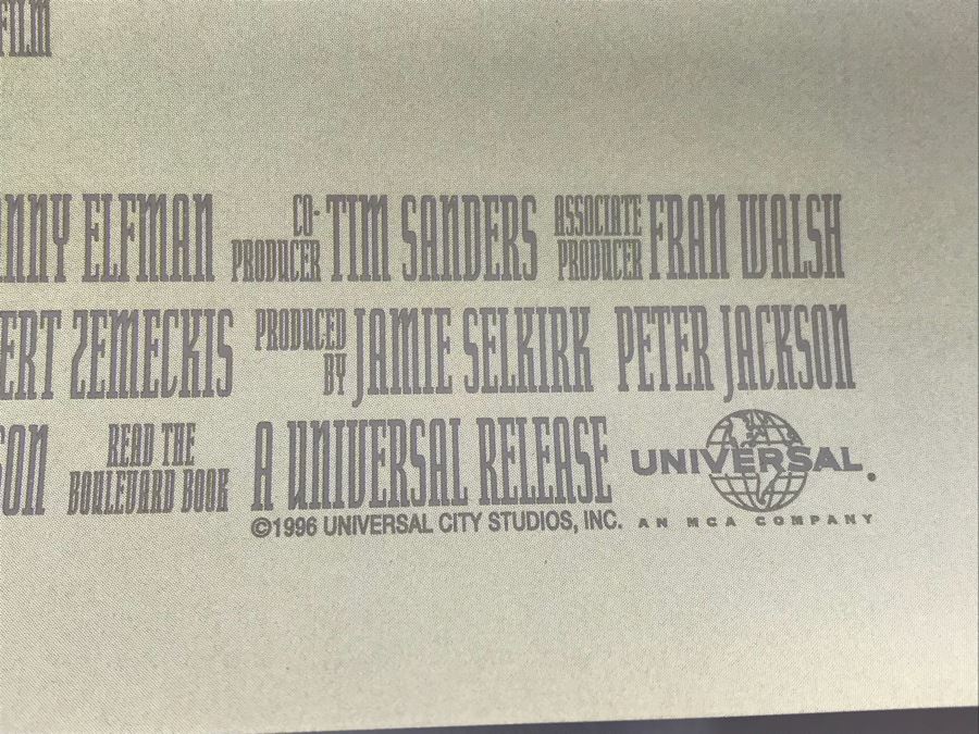 (10) Copies Of Rob Zombie's The Devil's Rejects And (8) Copies Of The Frighteners Movie Promotional Posters Comic Con [Photo 10]