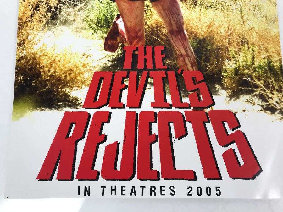 (10) Copies Of Rob Zombie's The Devil's Rejects And (8) Copies Of The Frighteners Movie Promotional Posters Comic Con [Photo 5]