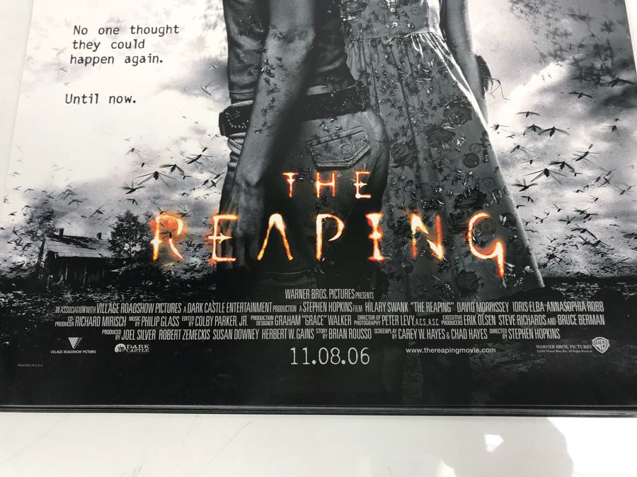 (8) Copies Of David Arquette Film The Tripper And (26) Copies Of The Reaping Hilary Swank Movie Promotional Posters Comic Con [Photo 8]