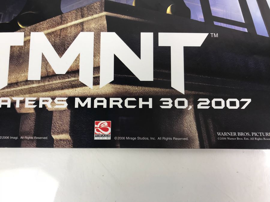 (11) Copies Of Teenage Mutant Ninja Turtles TMNT And (10) Copies Of IndianaJones.com Memorial Day 2008 Movie Promotional Posters Comic Con [Photo 5]