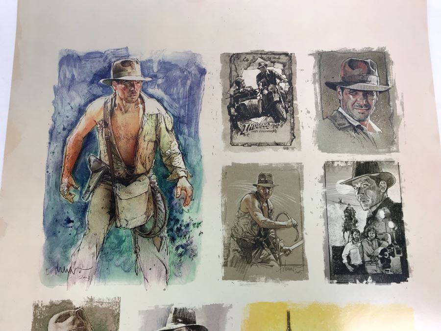 (11) Copies Of Teenage Mutant Ninja Turtles TMNT And (10) Copies Of IndianaJones.com Memorial Day 2008 Movie Promotional Posters Comic Con [Photo 7]