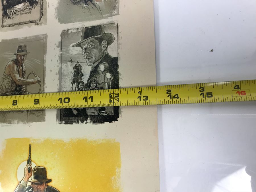 (11) Copies Of Teenage Mutant Ninja Turtles TMNT And (10) Copies Of IndianaJones.com Memorial Day 2008 Movie Promotional Posters Comic Con [Photo 10]