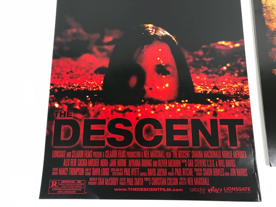 (16) Copies Of The Descent And (37) Copies Of The Wicker Man Movie Promotional Posters Comic Con [Photo 3]