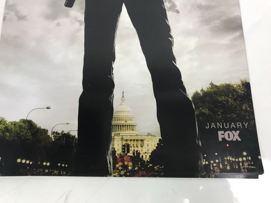 (24) Copies Of Crank And (15) Copies Of FOX TV Series 24 Movie Promotional Posters Comic Con [Photo 7]