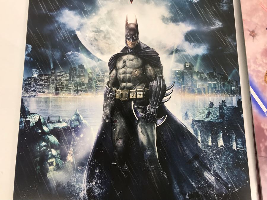(20) Copies Of Batman Arkham Asylum Video Game Poster And (16) Copies Of STAR WARS The Clone Wars (Double-Sided) Movie Promotional Posters Comic Con [Photo 5]