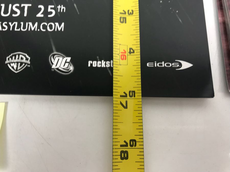 (20) Copies Of Batman Arkham Asylum Video Game Poster And (16) Copies Of STAR WARS The Clone Wars (Double-Sided) Movie Promotional Posters Comic Con [Photo 11]