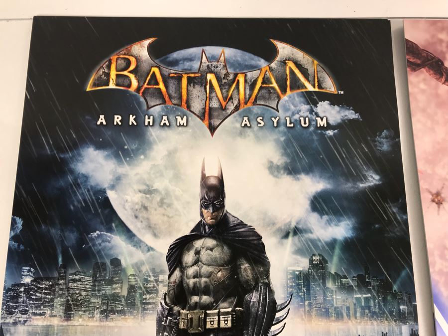 batman arkham asylum poster