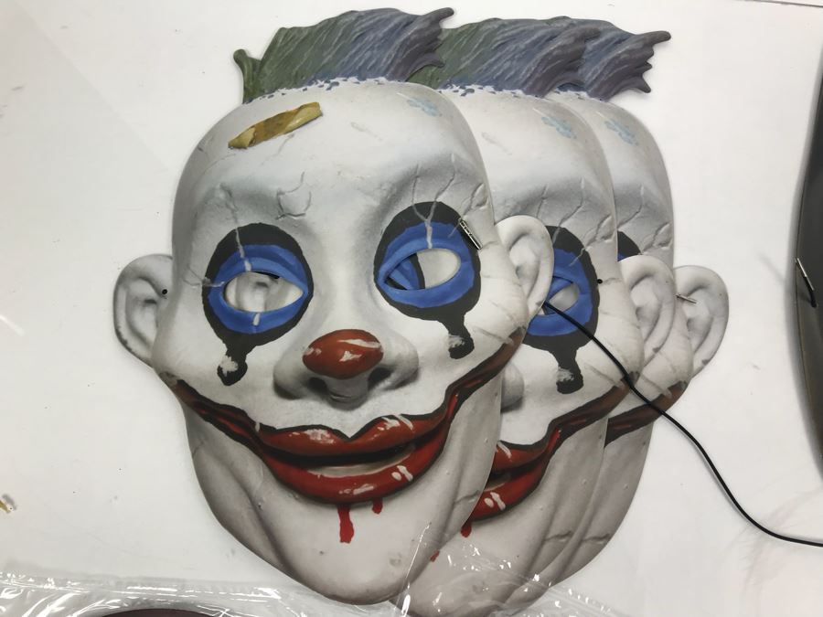 Collection Of Promotional Masks Featuring Batman Spider-Man [Photo 5]