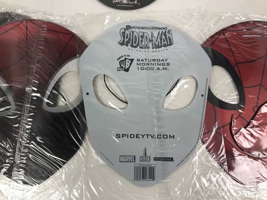 Collection Of Promotional Masks Featuring Batman Spider-Man [Photo 9]