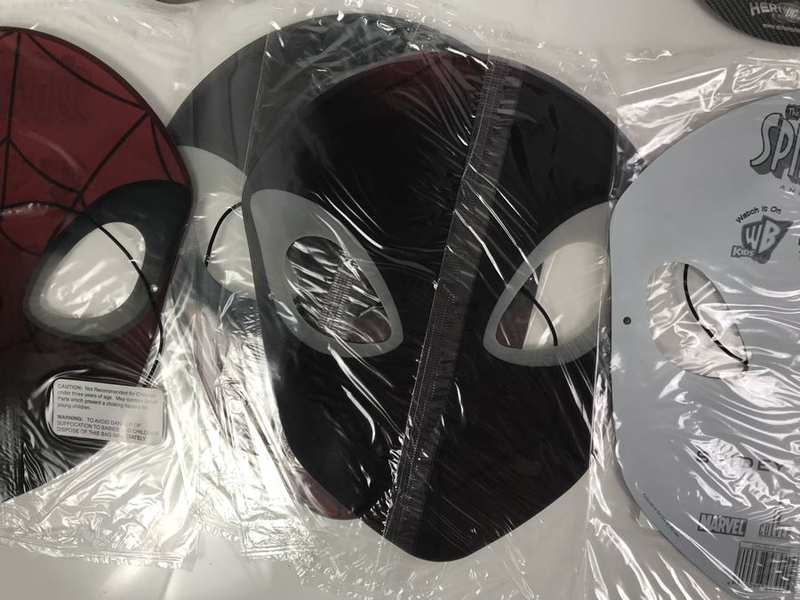 Collection Of Promotional Masks Featuring Batman Spider-Man [Photo 13]