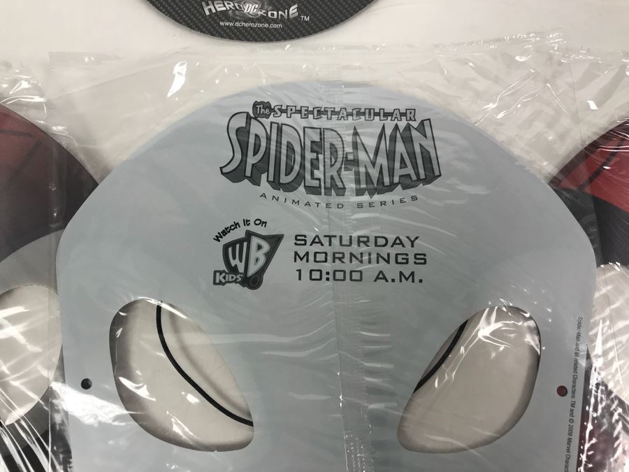 Collection Of Promotional Masks Featuring Batman Spider-Man [Photo 10]
