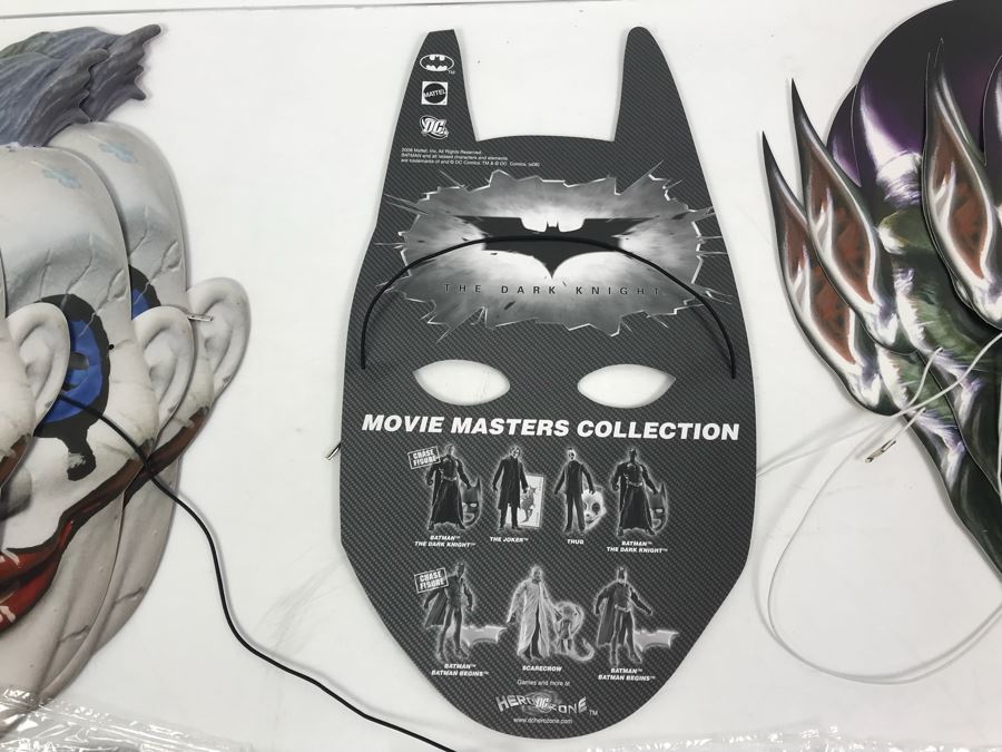 Collection Of Promotional Masks Featuring Batman Spider-Man [Photo 6]