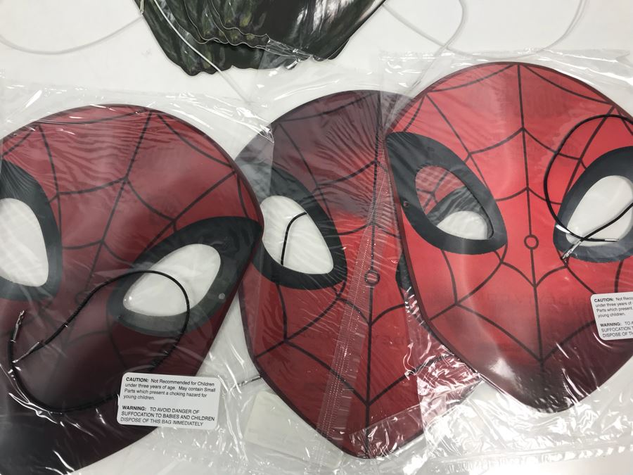 Collection Of Promotional Masks Featuring Batman Spider-Man [Photo 14]