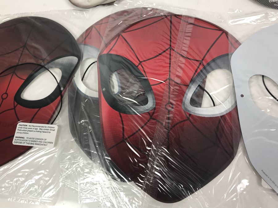 Collection Of Promotional Masks Featuring Batman Spider-Man [Photo 12]