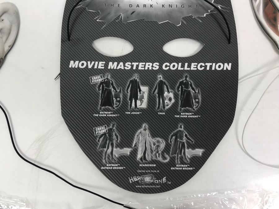 Collection Of Promotional Masks Featuring Batman Spider-Man [Photo 7]