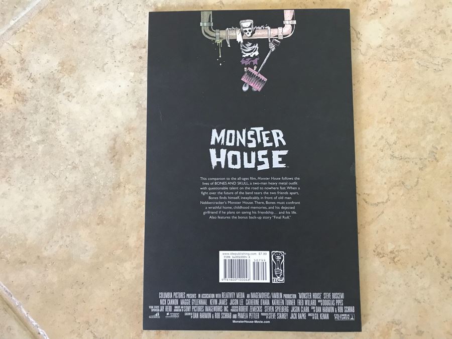 Signed Monster House Comic Book Signed By Simeon Wilkins [Photo 5]