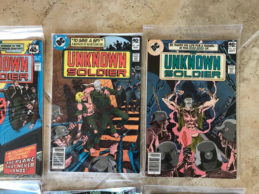 (17) Vintage DC Comics The Unknown Soldier Comic Books [Photo 5]