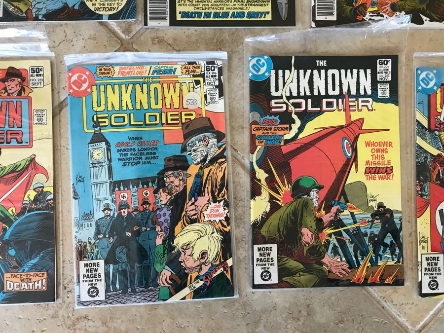 (17) Vintage DC Comics The Unknown Soldier Comic Books [Photo 10]