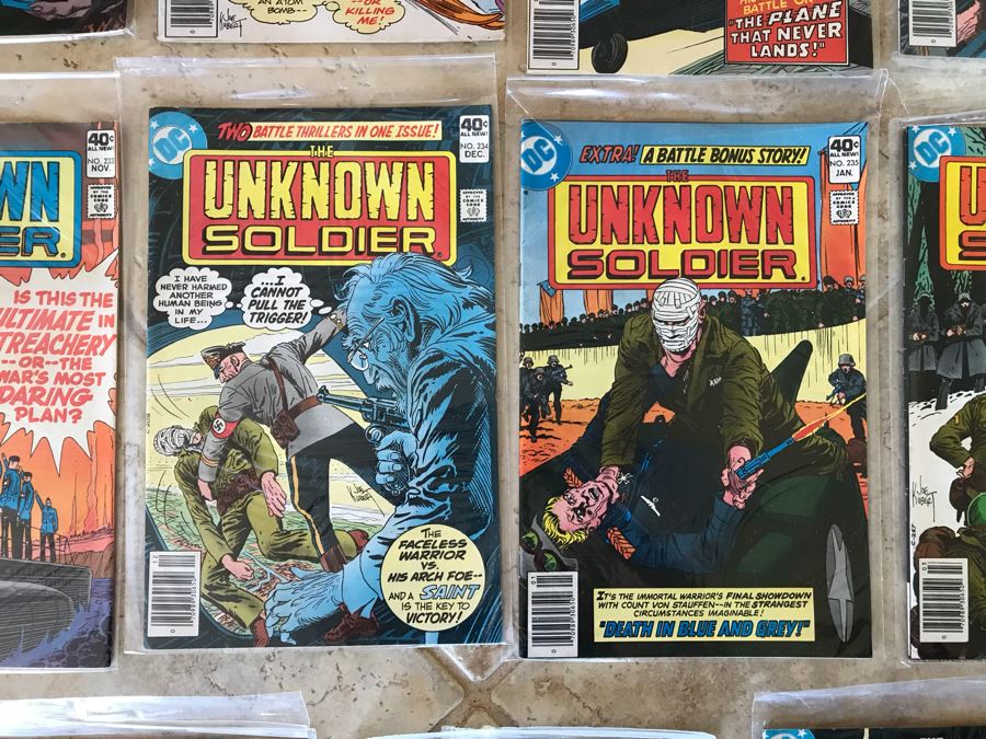 (17) Vintage DC Comics The Unknown Soldier Comic Books [Photo 7]