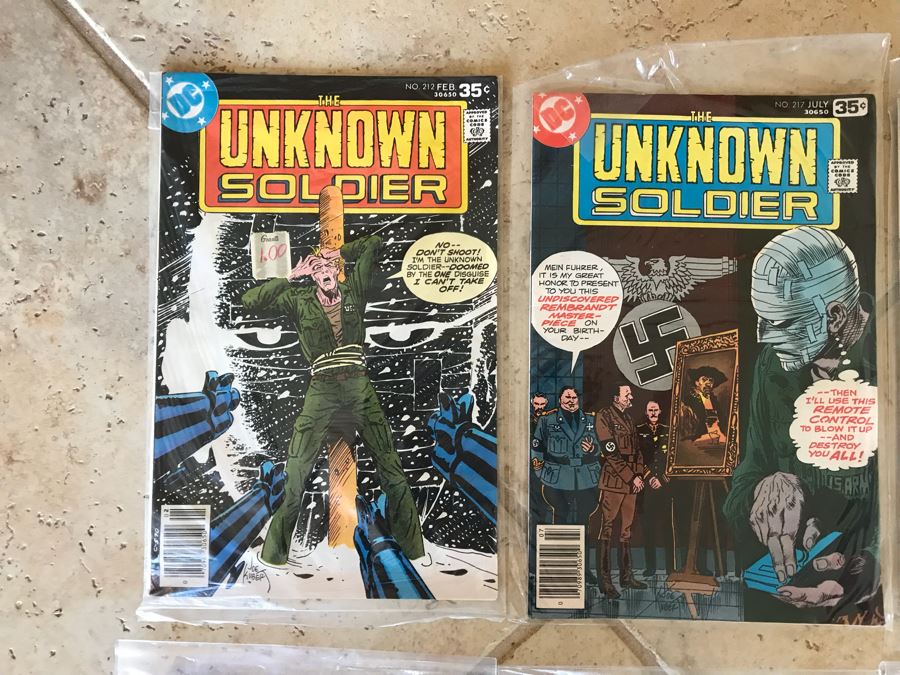 (17) Vintage DC Comics The Unknown Soldier Comic Books [Photo 2]