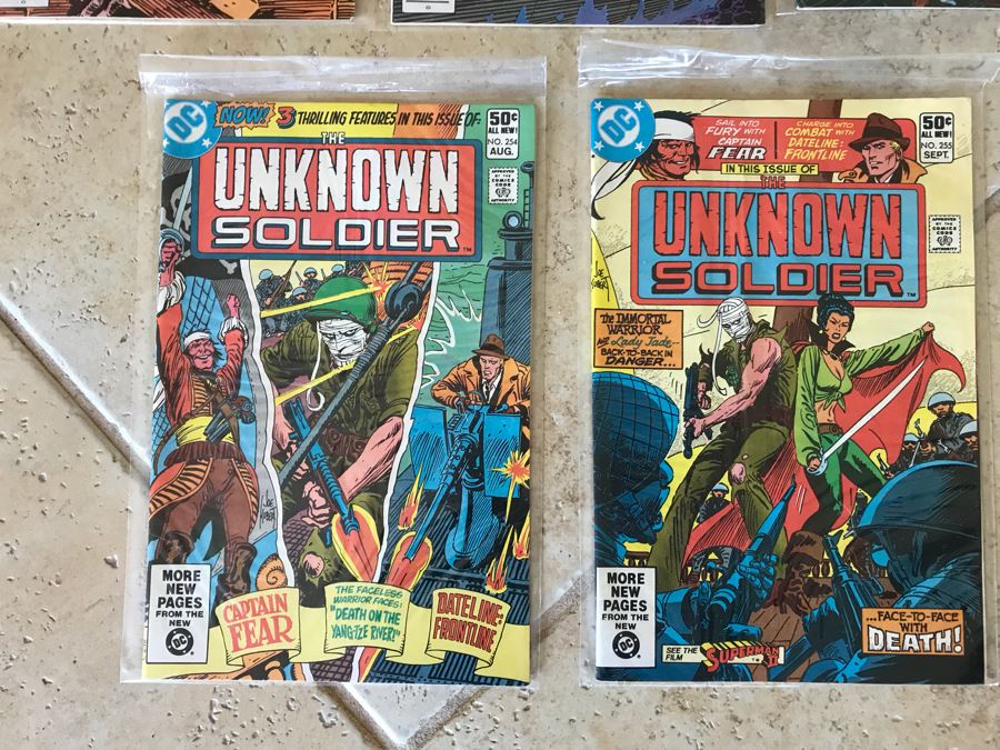 (17) Vintage DC Comics The Unknown Soldier Comic Books [Photo 9]