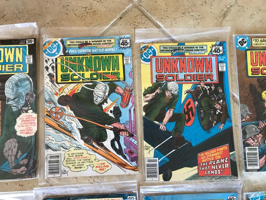 (17) Vintage DC Comics The Unknown Soldier Comic Books [Photo 4]