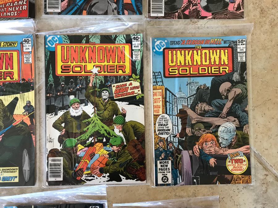 (17) Vintage DC Comics The Unknown Soldier Comic Books [Photo 8]