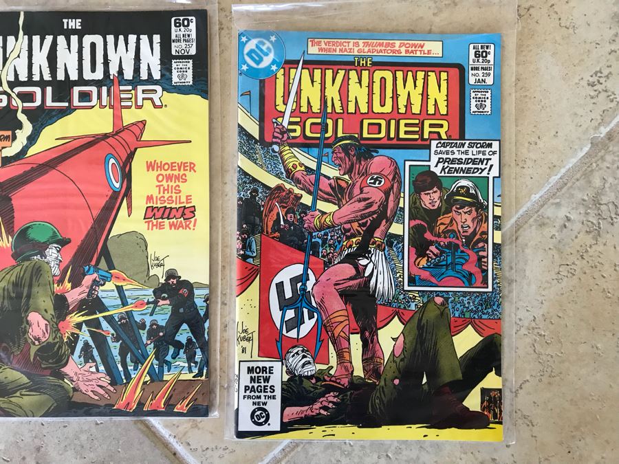 (17) Vintage DC Comics The Unknown Soldier Comic Books [Photo 11]