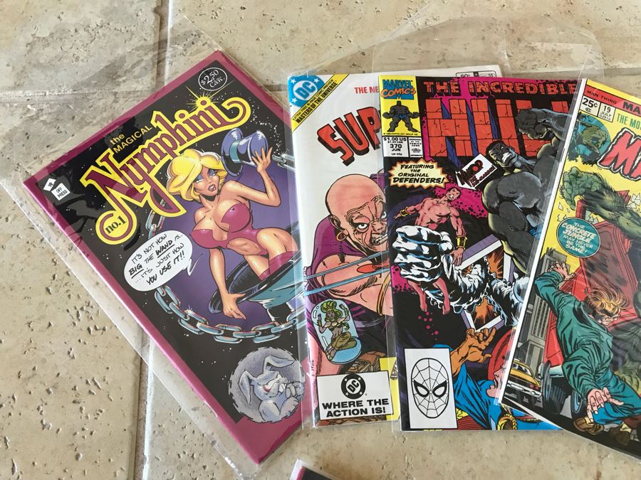 Short Box Of Vintage Comic Books Including Gold Key The Time Tunnel, The Man-Thing, Uncanny X-Men - See All Photos For Sampling [Photo 6]