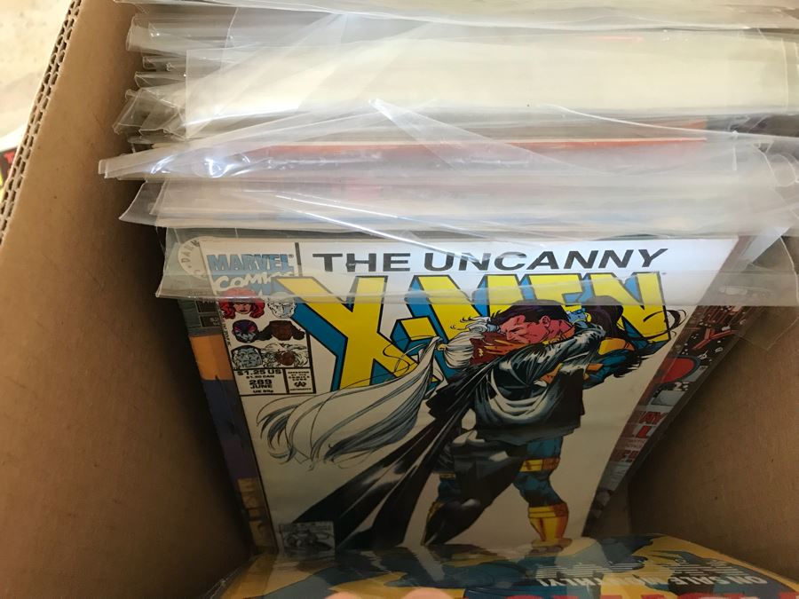 Short Box Of Vintage Comic Books Including Gold Key The Time Tunnel, The Man-Thing, Uncanny X-Men - See All Photos For Sampling [Photo 20]