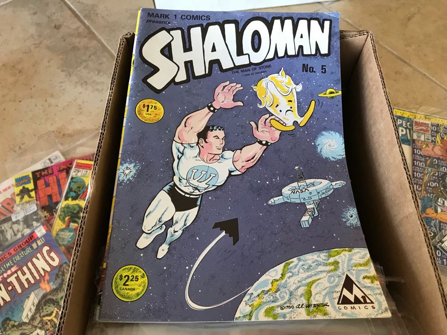 Short Box Of Vintage Comic Books Including Gold Key The Time Tunnel, The Man-Thing, Uncanny X-Men - See All Photos For Sampling [Photo 32]