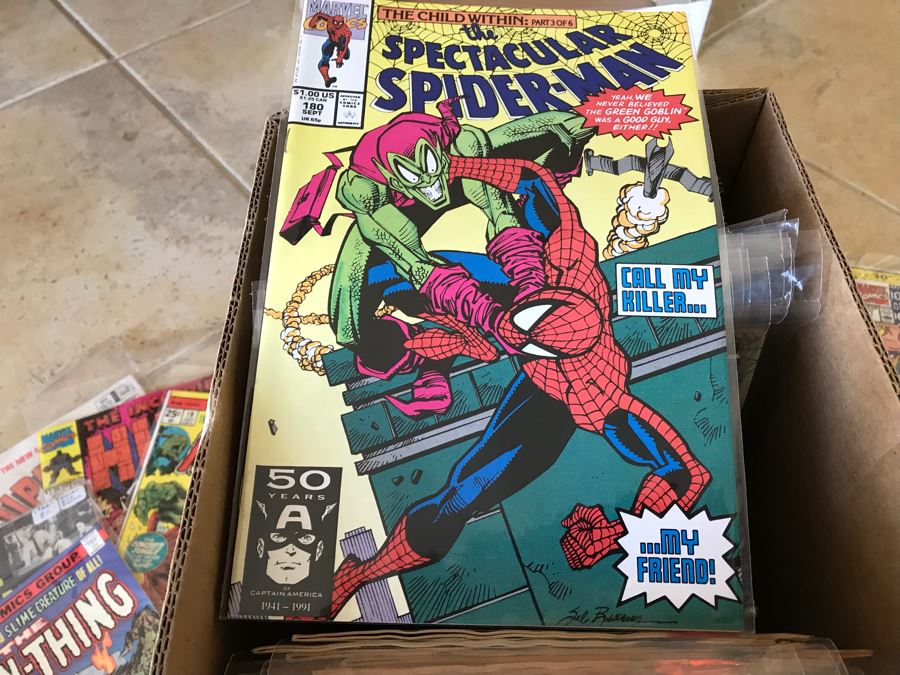 Short Box Of Vintage Comic Books Including Gold Key The Time Tunnel, The Man-Thing, Uncanny X-Men - See All Photos For Sampling [Photo 26]