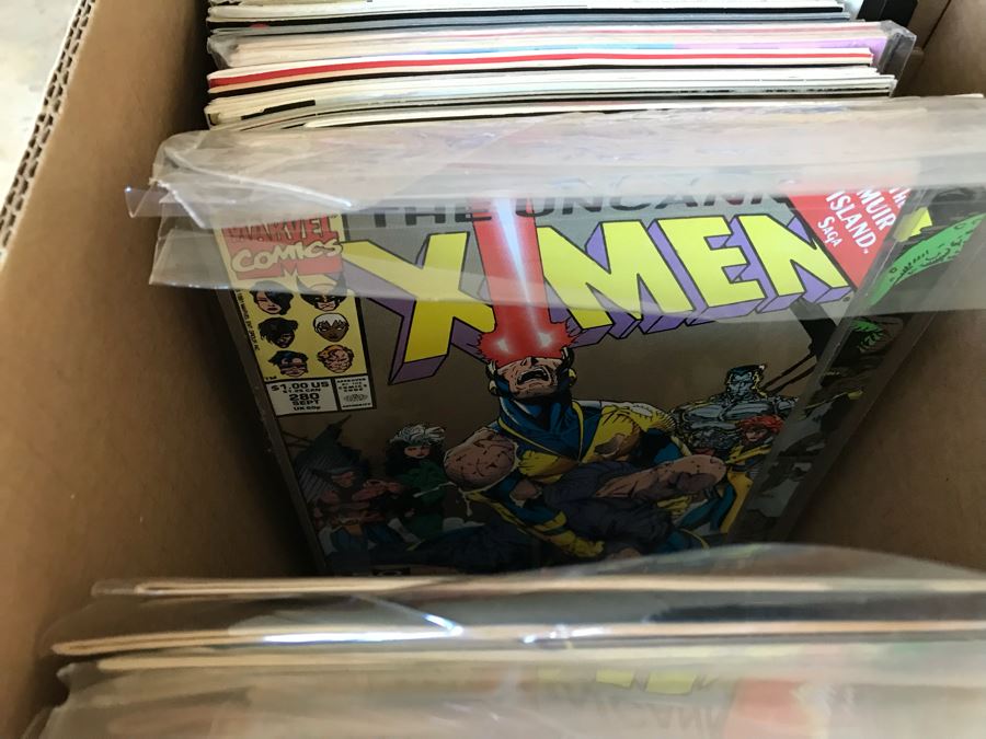 Short Box Of Vintage Comic Books Including Gold Key The Time Tunnel, The Man-Thing, Uncanny X-Men - See All Photos For Sampling [Photo 28]