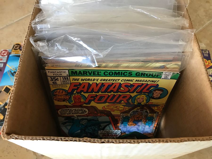Short Box Of Vintage Comic Books Including Batman, Black Panther, Action Comics, The Man Called NOVA - See All Photos For Sampling [Photo 14]