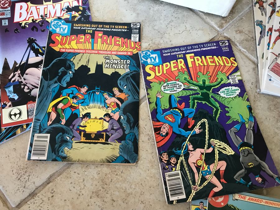 Short Box Of Vintage Comic Books Including Batman, Black Panther, Action Comics, The Man Called NOVA - See All Photos For Sampling [Photo 8]