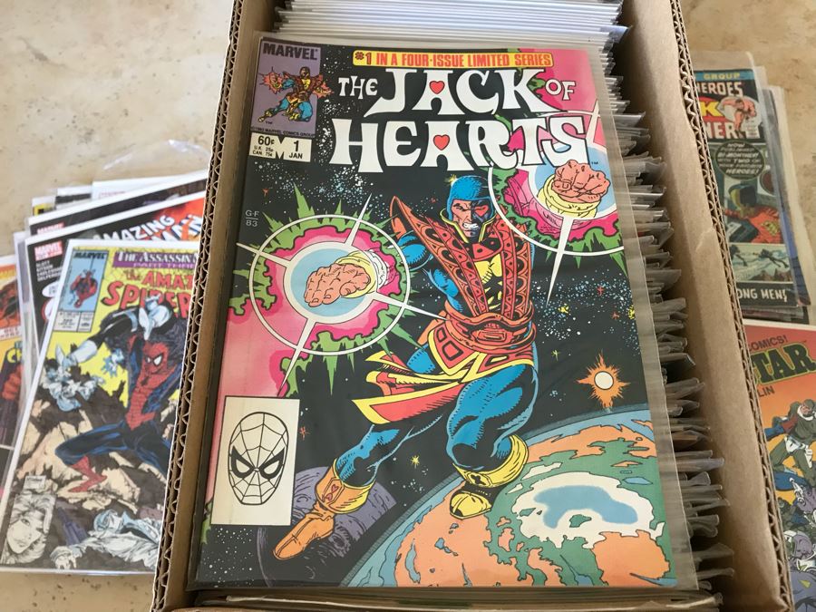 LONG Box Of Vintage Comic Books Featuring Lots Of 1st Issues Including First Issues Of Blade Runner, Kazar The Savage, Magik, Kull The Conqueror, Krull, The A-Team, The Dark Crystal And More - See All Photos For Sampling [Photo 14]