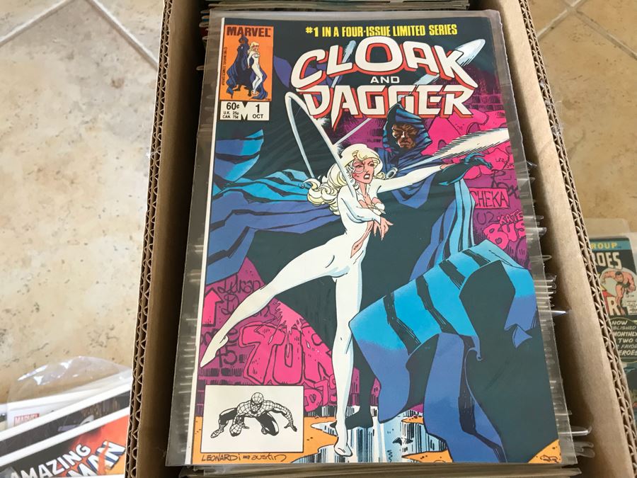 LONG Box Of Vintage Comic Books Featuring Lots Of 1st Issues Including First Issues Of Blade Runner, Kazar The Savage, Magik, Kull The Conqueror, Krull, The A-Team, The Dark Crystal And More - See All Photos For Sampling [Photo 38]