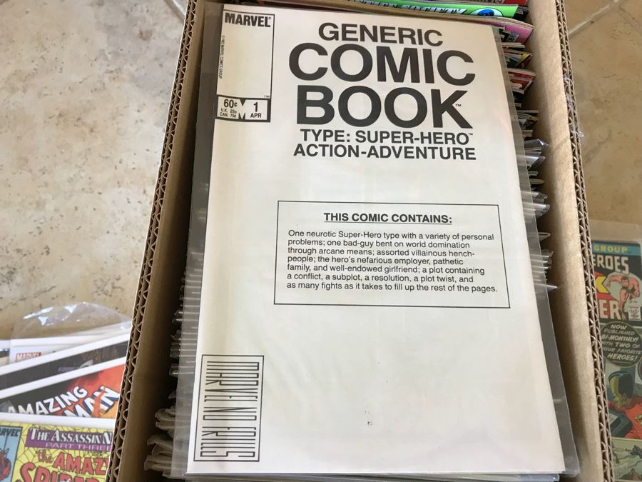 LONG Box Of Vintage Comic Books Featuring Lots Of 1st Issues Including First Issues Of Blade Runner, Kazar The Savage, Magik, Kull The Conqueror, Krull, The A-Team, The Dark Crystal And More - See All Photos For Sampling [Photo 32]